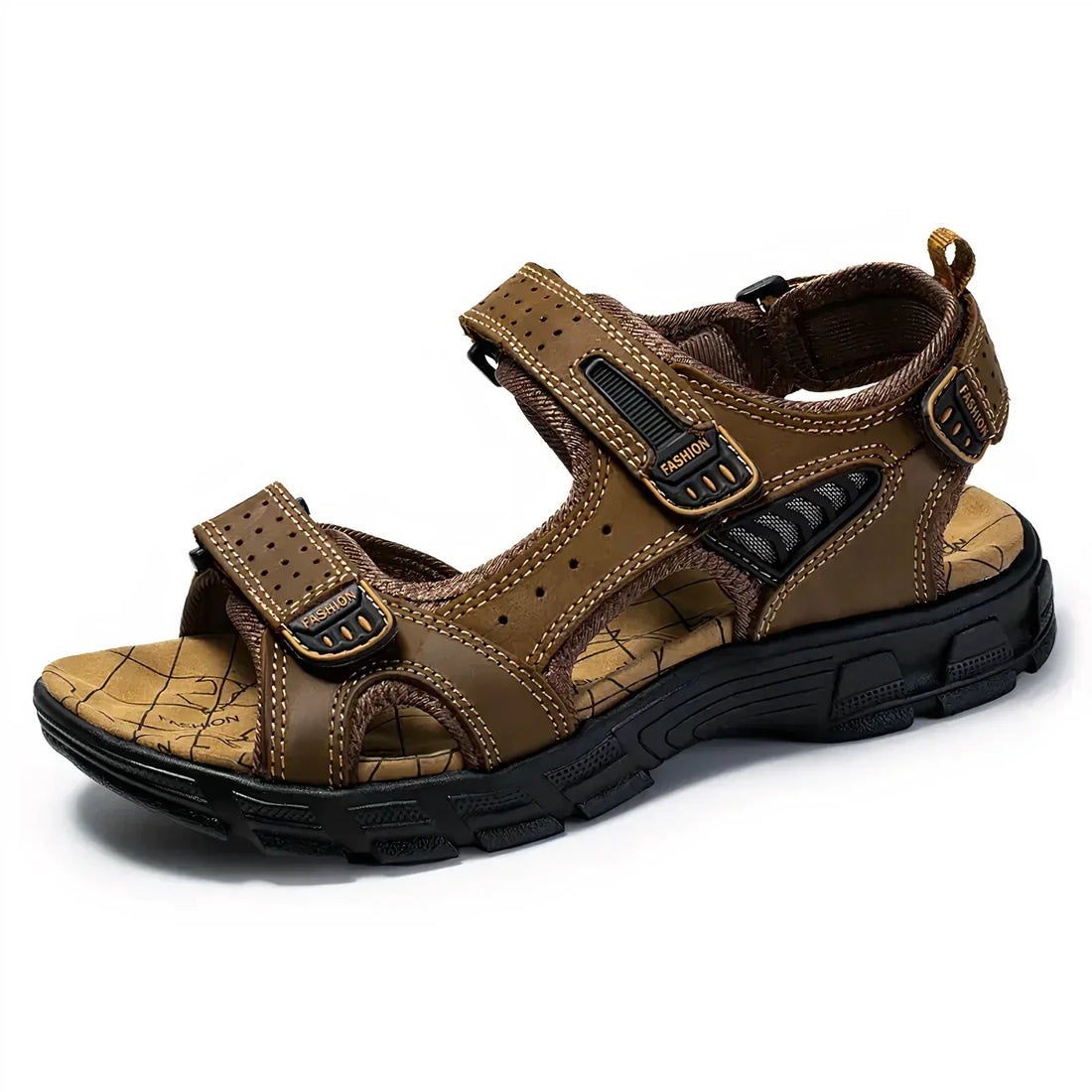 Sandálias Masculinas – Sandálias Conforto-Fit com Palmilha de Suporte para Verão