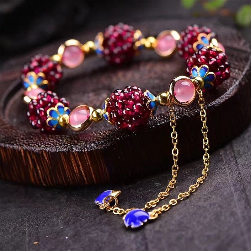 Ciara – Bracelet em pedras naturais