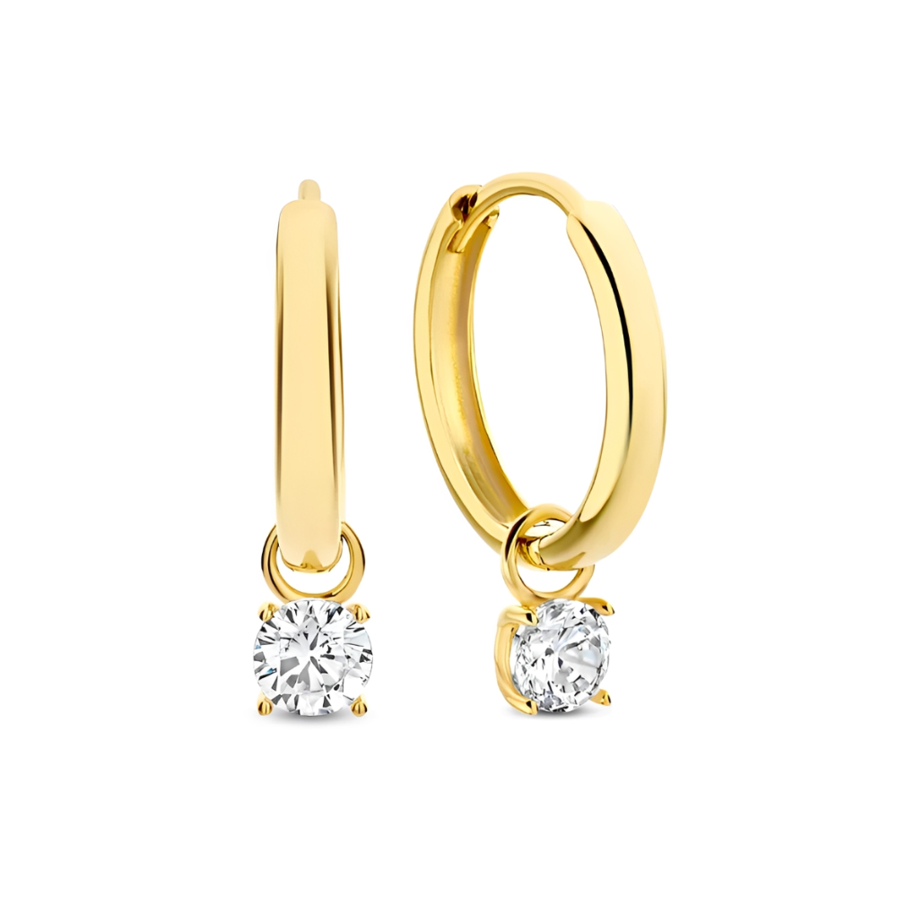 Lunara – Brincos com pedras elegantes