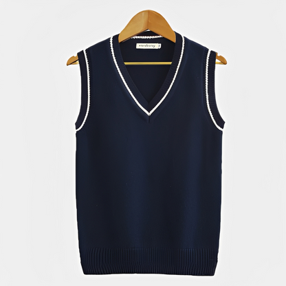 Dale - Sleeveless knit shirt for man