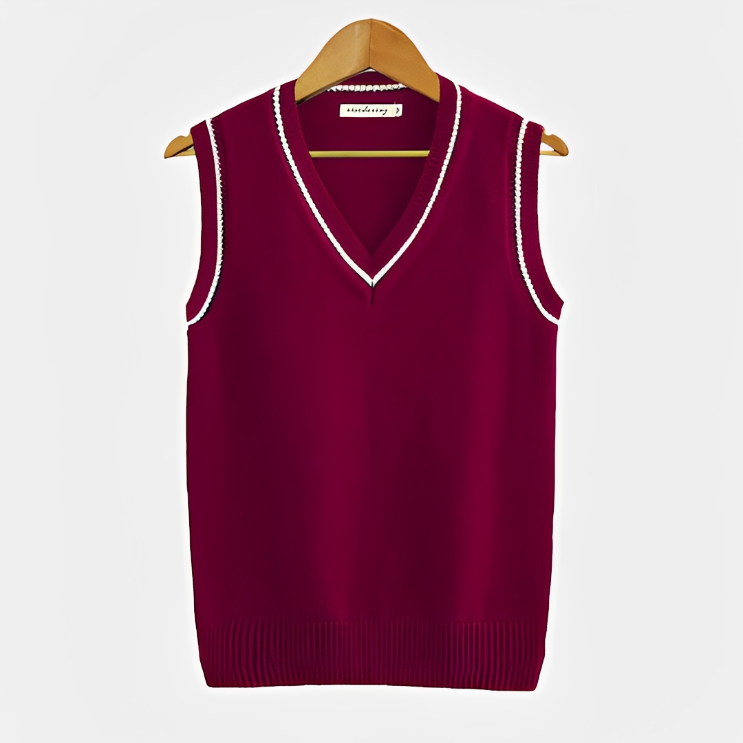 Dale - Sleeveless knit shirt for man