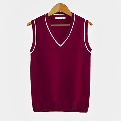 Dale - Sleeveless knit shirt for man