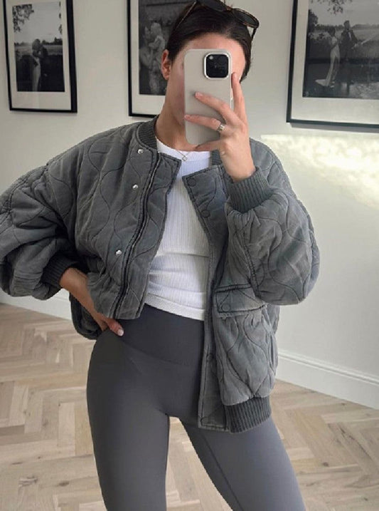 Sofia – Jaqueta Bomber Almofadada