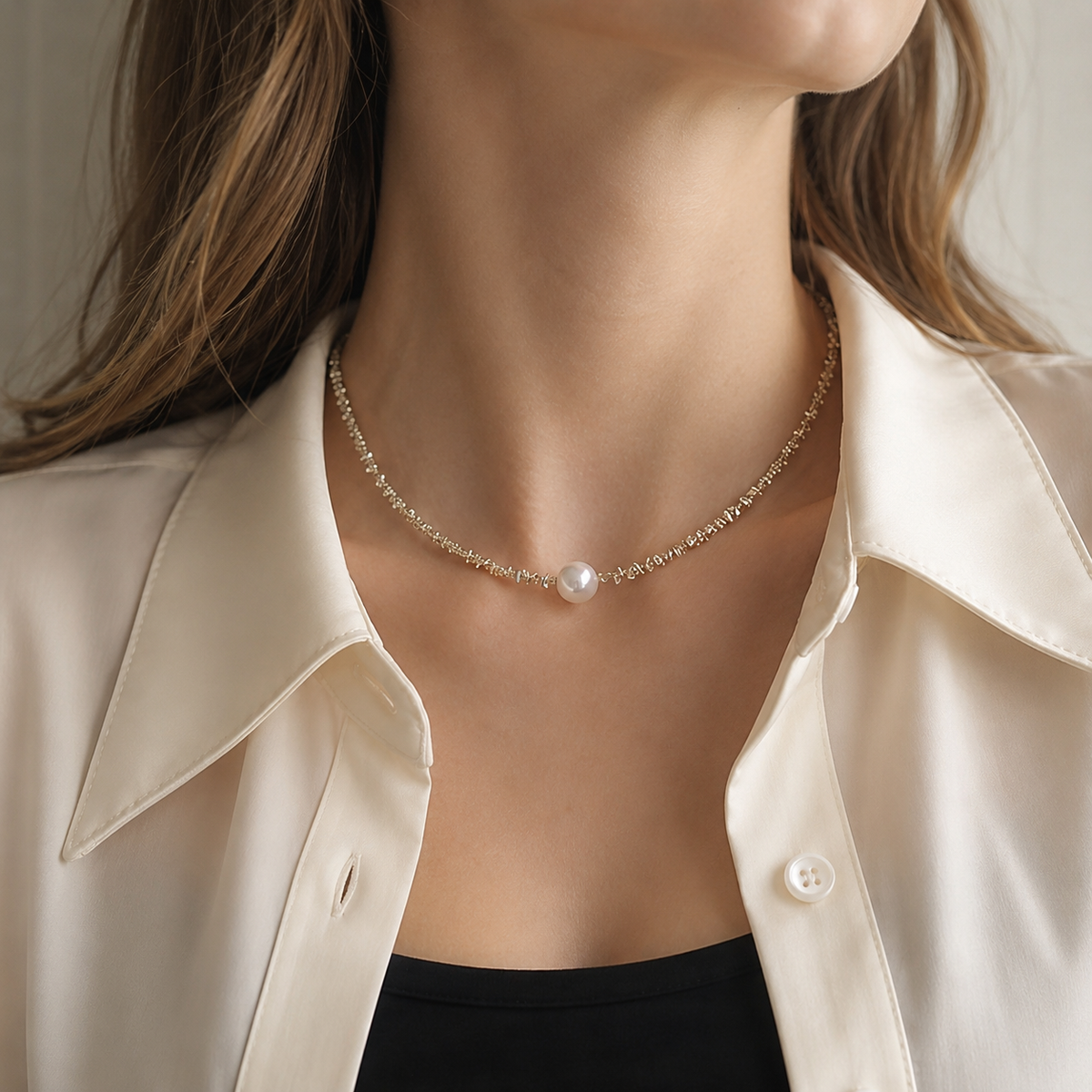 Marisse – Colar elegante em pérolas