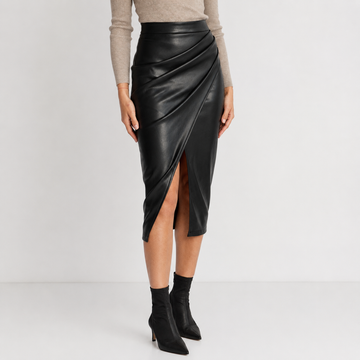Glyza - Saia midi elegante e chique