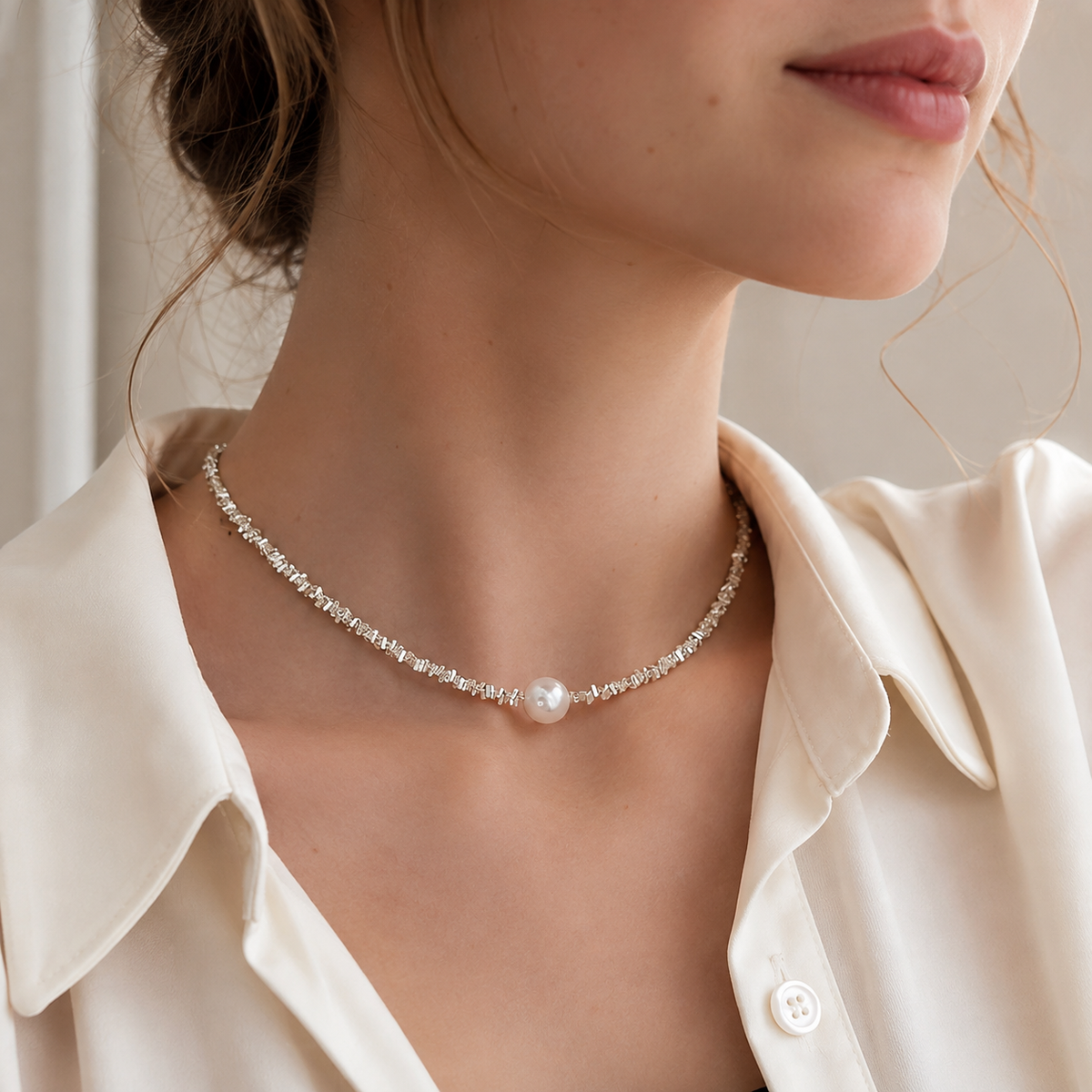 Marisse – Colar elegante em pérolas