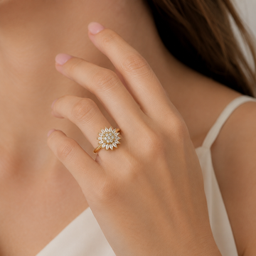 Solaya – Bague de tournesol anti-estresse