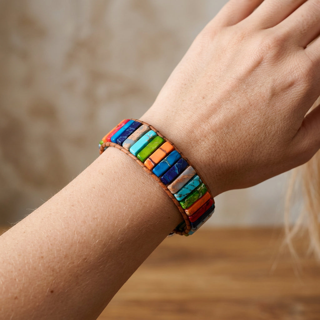 Serenya – bracelete espiritual em pedras naturais