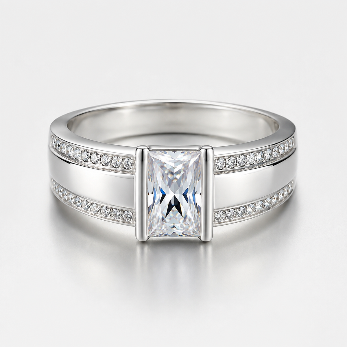 Vivienne – Bague vintage com detalhe cravado