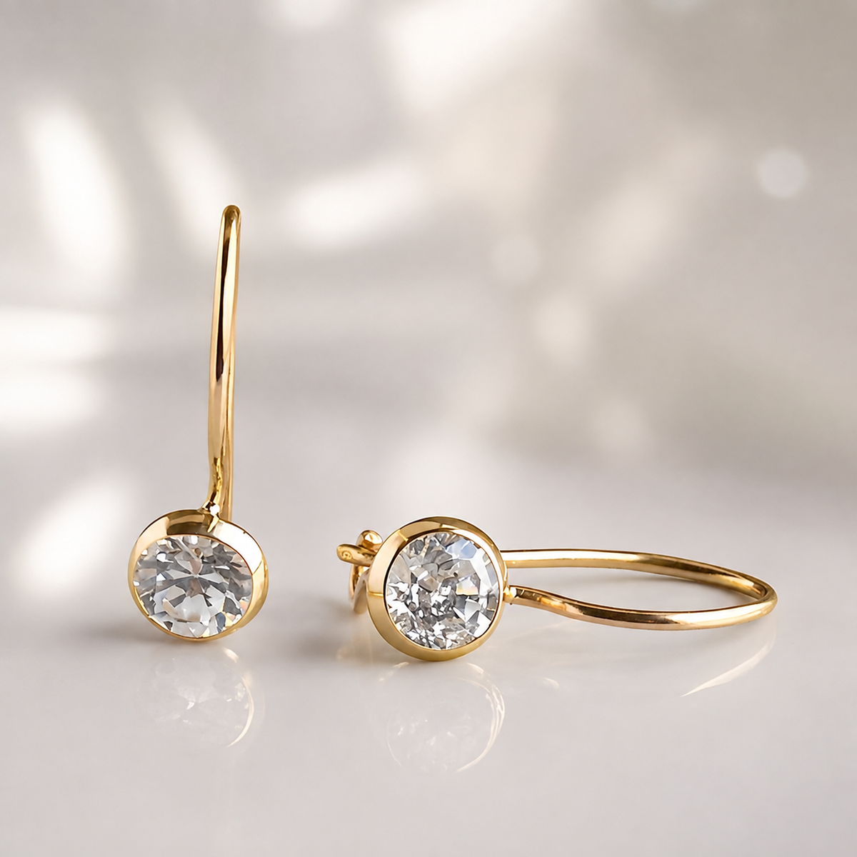 Iris – Brincos vintage com cristais