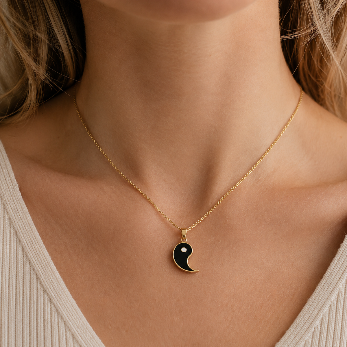 Tao – Colar Yin Yang separáveis para casais ou amigos