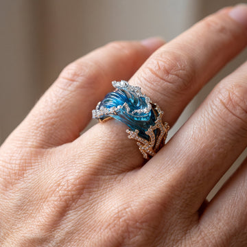 Mireya – Bague com o sussurro eterno do mar