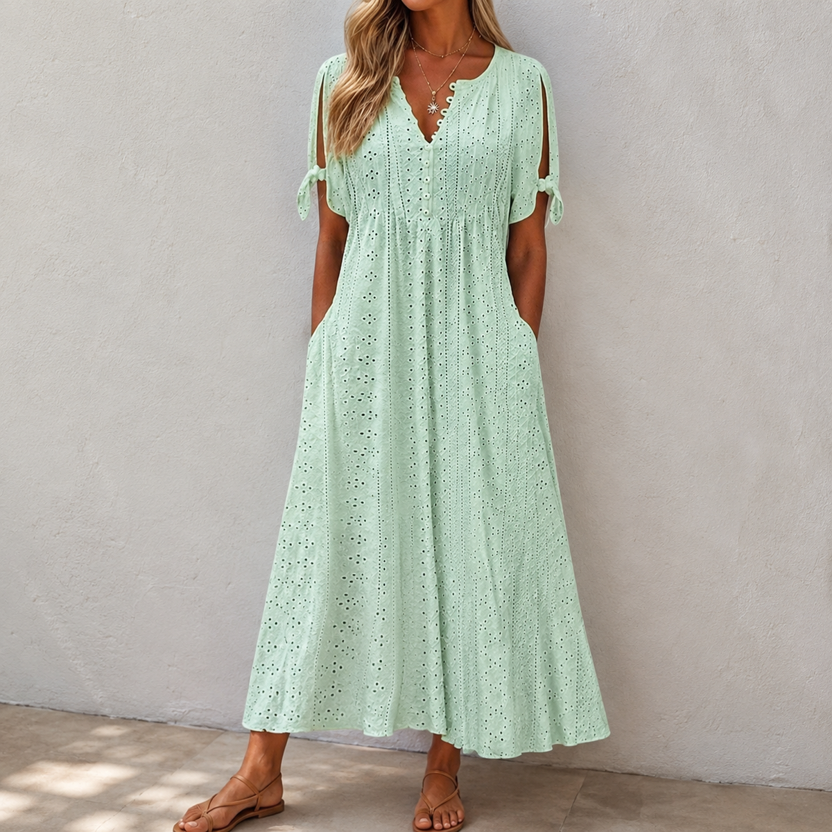 Siena - Vestido boho leve de verão