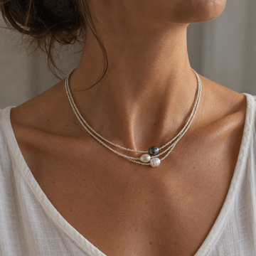 Eternal Grace – Colar de pérolas naturais