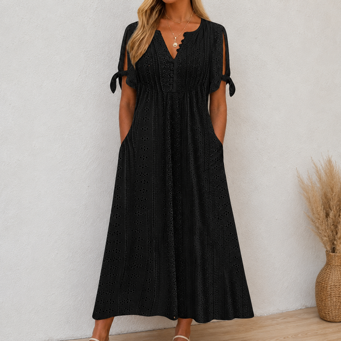 Siena - Vestido boho leve de verão