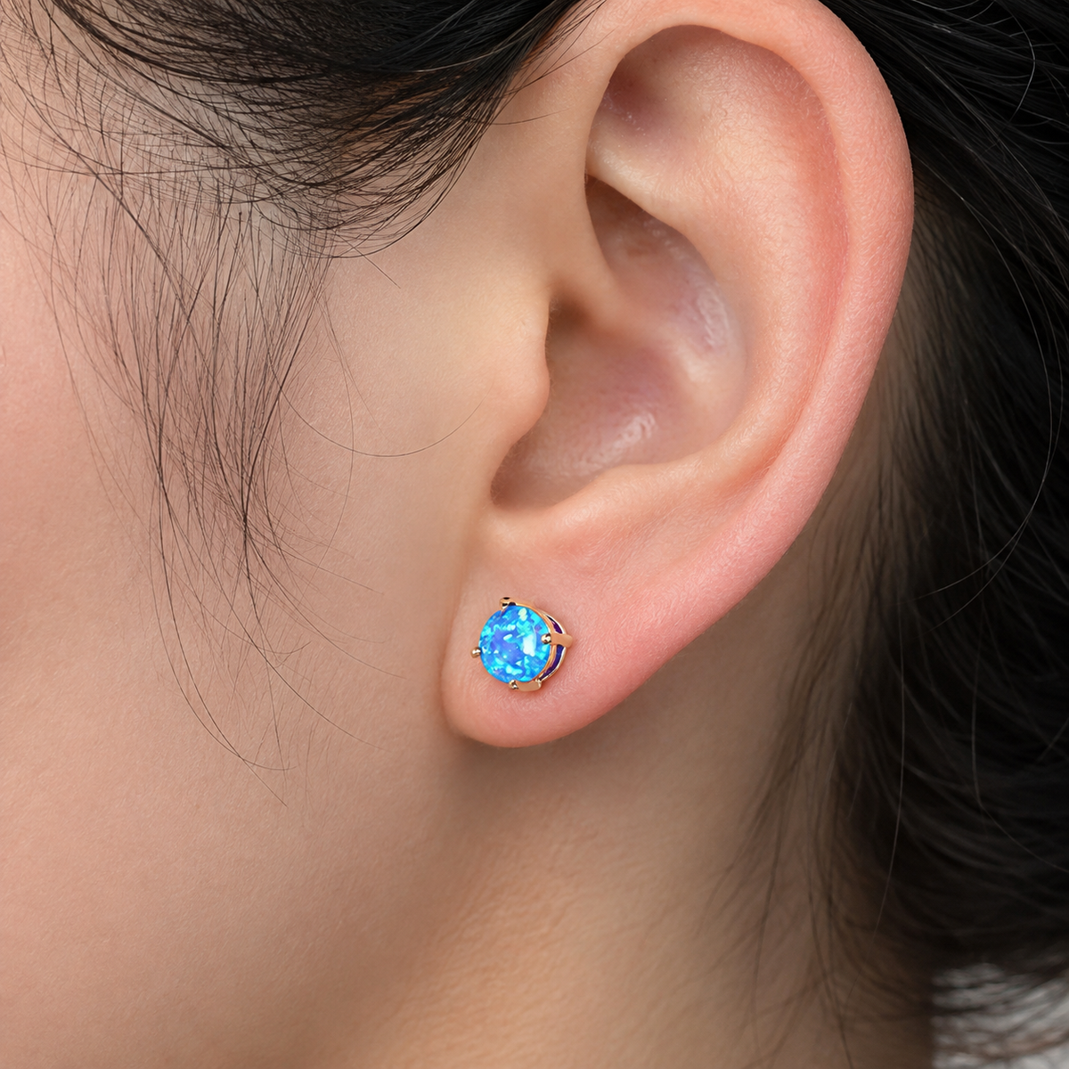 Camille – Brincos elegantes em opala
