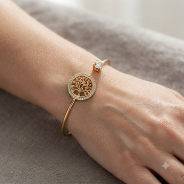 Aeriel – Bracelete ajustável com árvore da vida