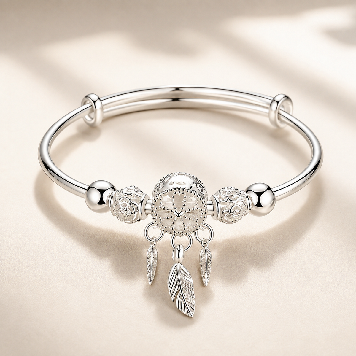 Aiyana – Bracelete atrapa-sonhos ajustável