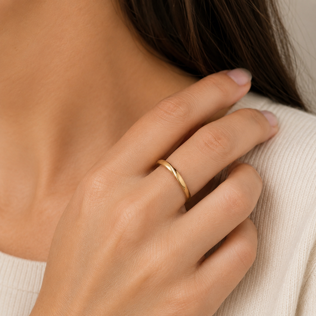 Bree – Elegante anel em ouro