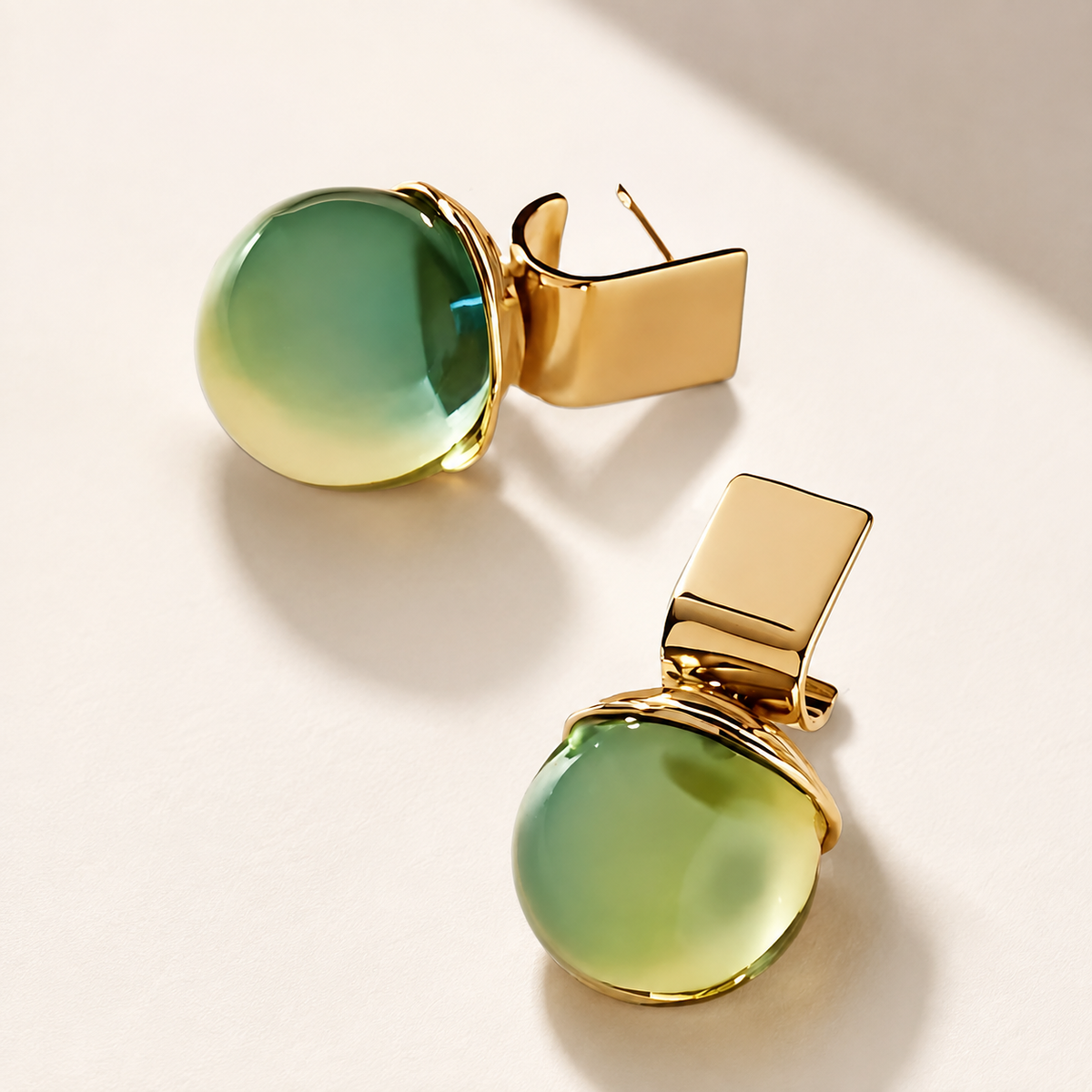 Charlie - Brincos vintage verdes