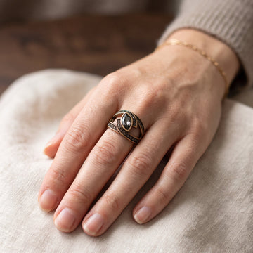 Amena – Bague élégante preta