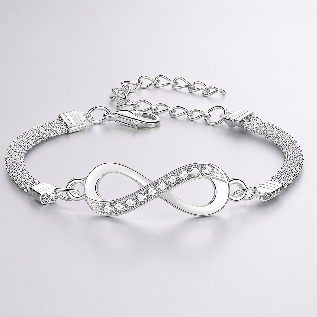 Naya – Pulseira feminina com delicado símbolo do infinito