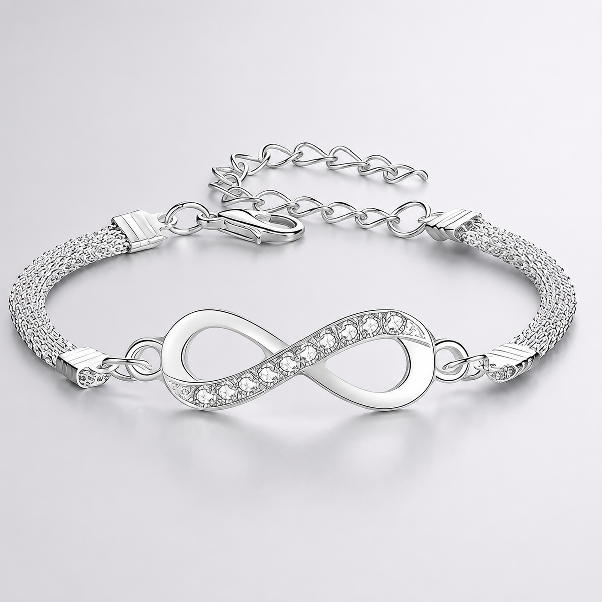 Naya – Pulseira feminina com delicado símbolo do infinito