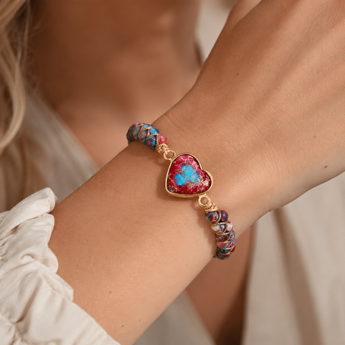 Tilda – Bracelete Guerreiro em Pedra Natural