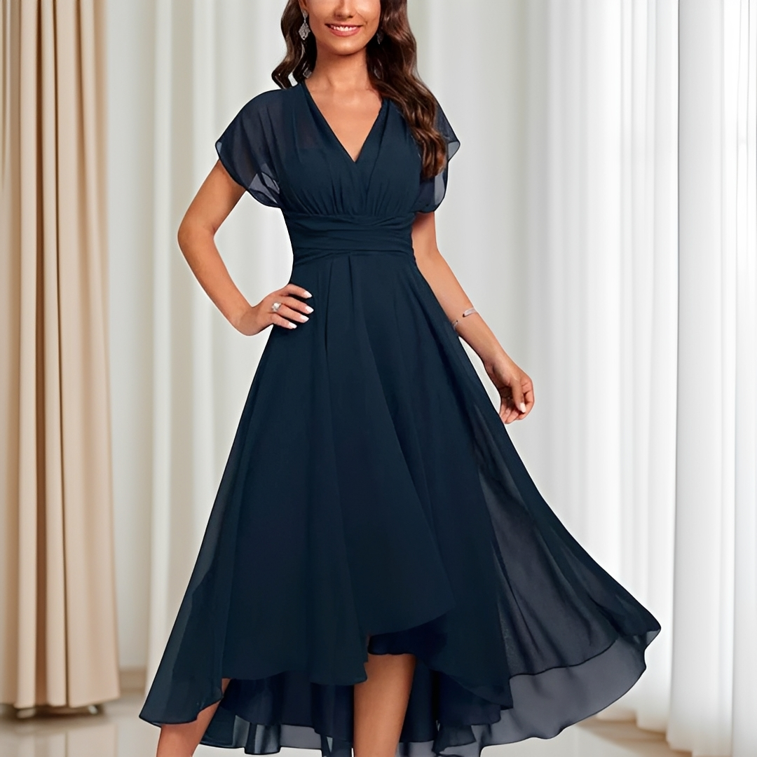 Blaine - Vestido Midi de Coquetel Estiloso