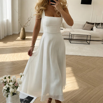 Eva - Vestido Estiloso Sem Mangas