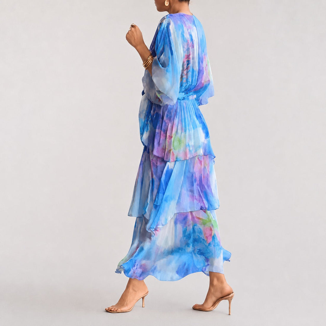 Denise - Vestido Estiloso em Camadas