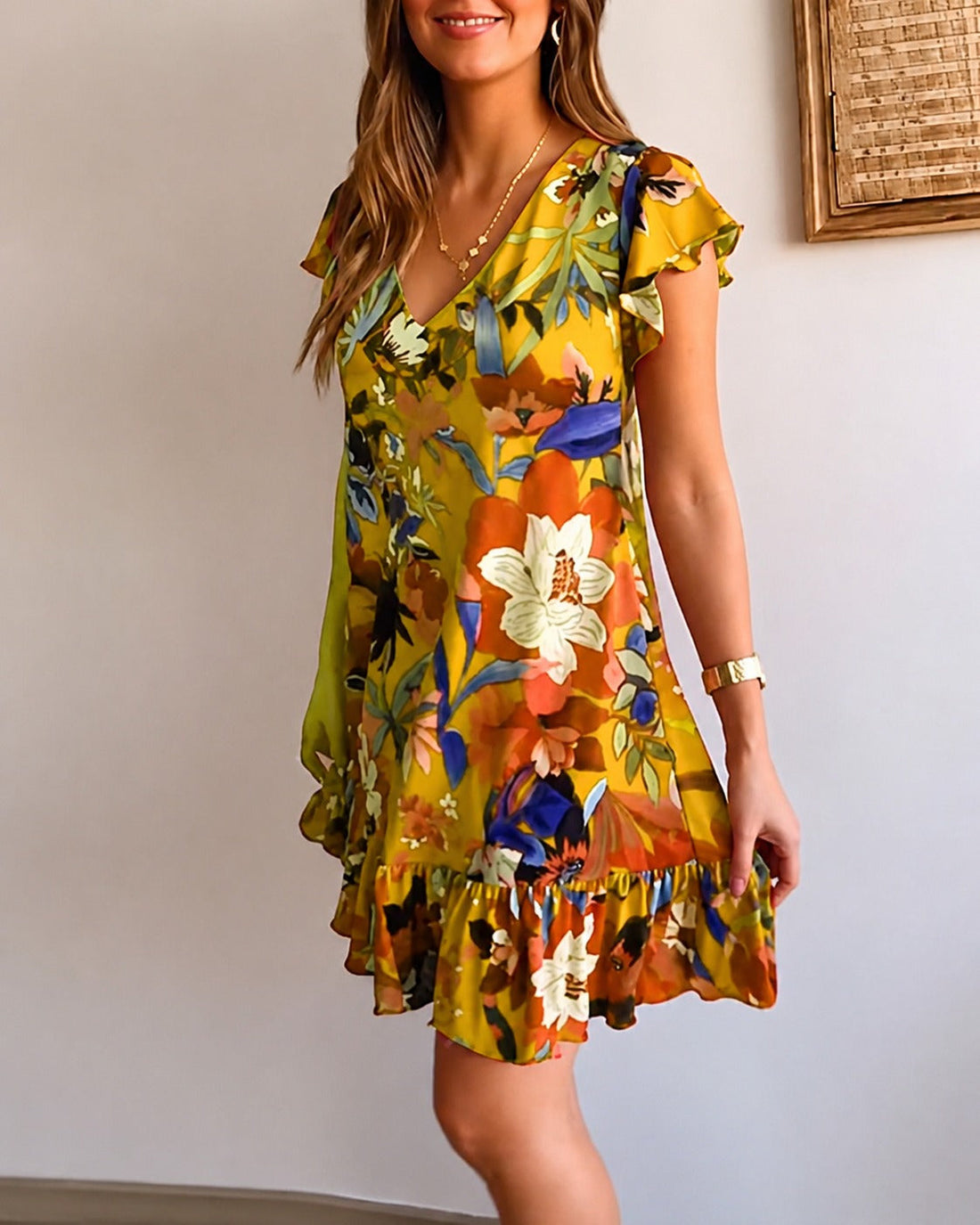Katelyn - Vestido Floral Estiloso