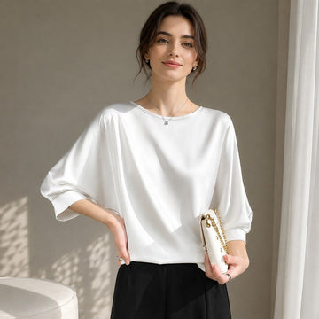 Shanice - Blusa Elegante de Caimento Solto