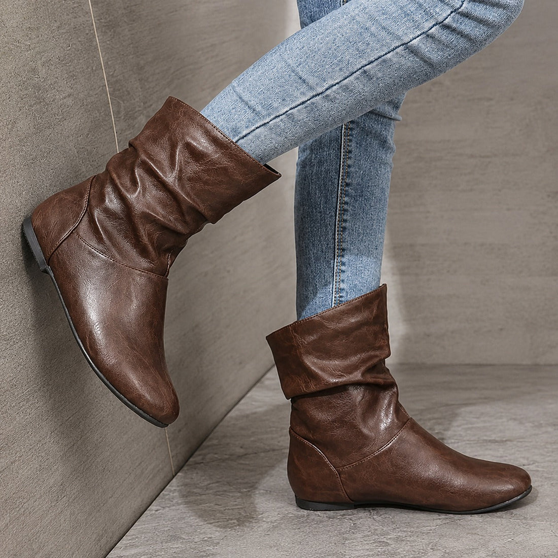 Hanna - Botas Planas Retrô