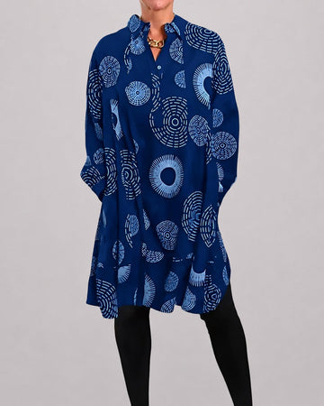 Lacie - Vestido Solto com Lapela