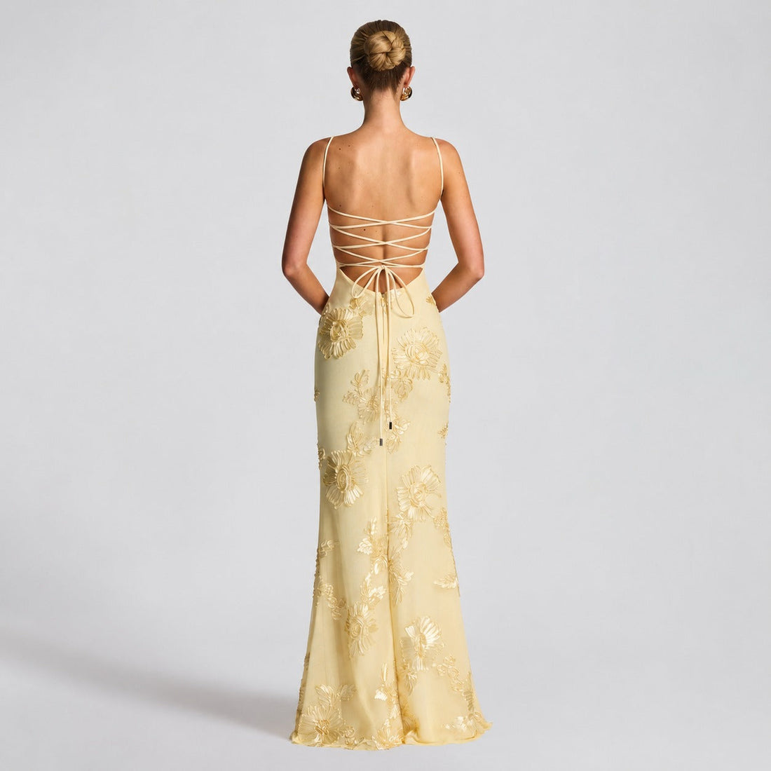 Norma - Vestido Maxi Floral Elegante