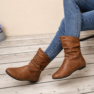 Hanna - Botas Planas Retrô