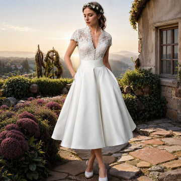 Kieran - Vestido Midi Atemporal em Linha A
