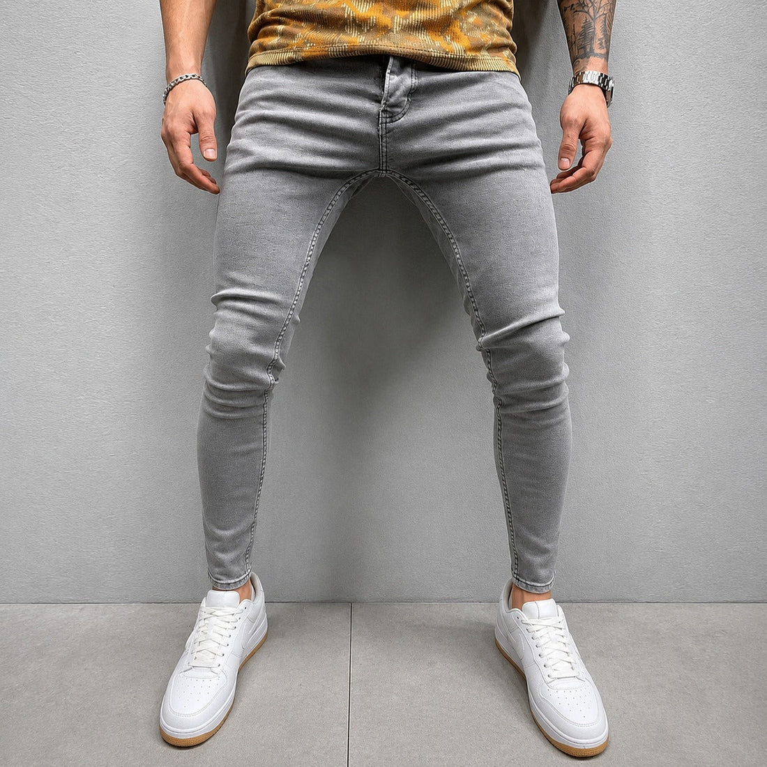 Keelan - Jeans Justos e Modernos de Corte Slim