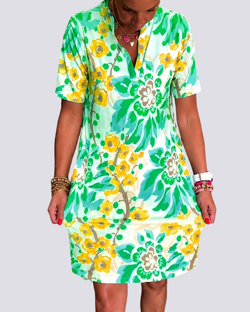 Pauline - Vestido com Estampa Floral
