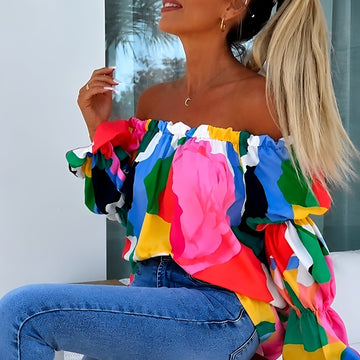 Priya - Blusa Estilosa e Colorida