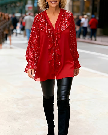 Katie - Blusa com Babados Estilosa