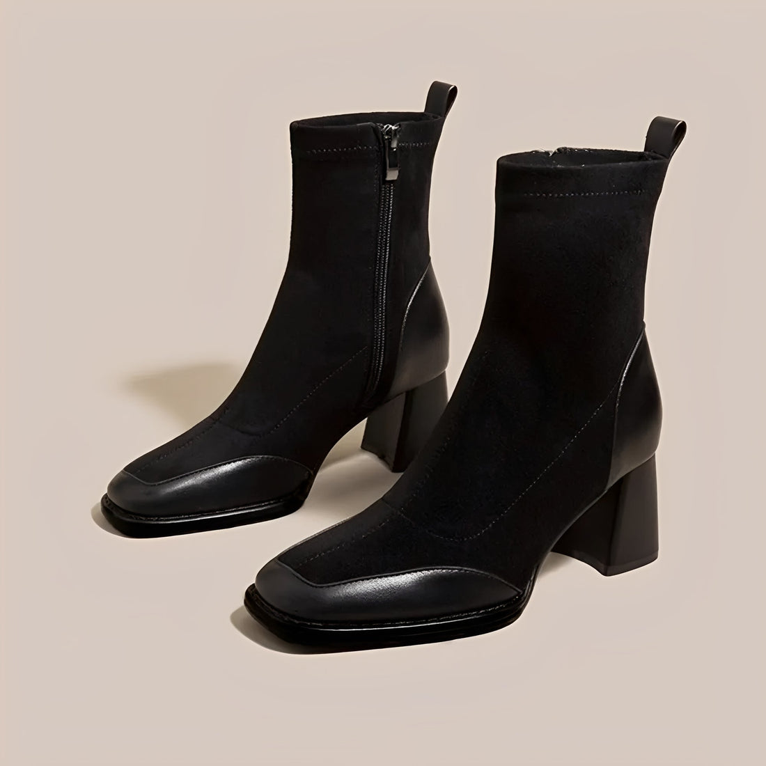 Linda - Botas de Salto Plataforma Casual