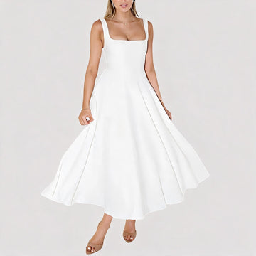 Blair - Vestido Midi Simples e Básico