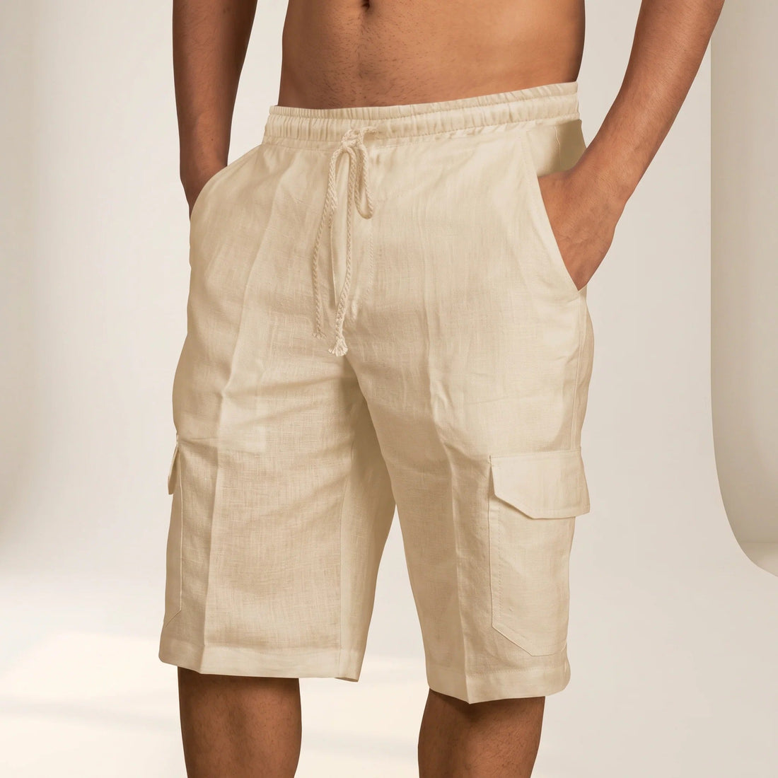 Phelps - Shorts Relaxados com Bolsos