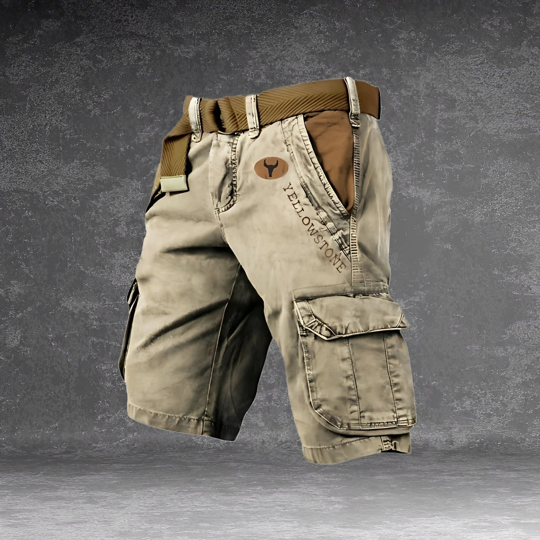 Cole - Bermudas cargo casuais para homens, perfeitas para aventuras