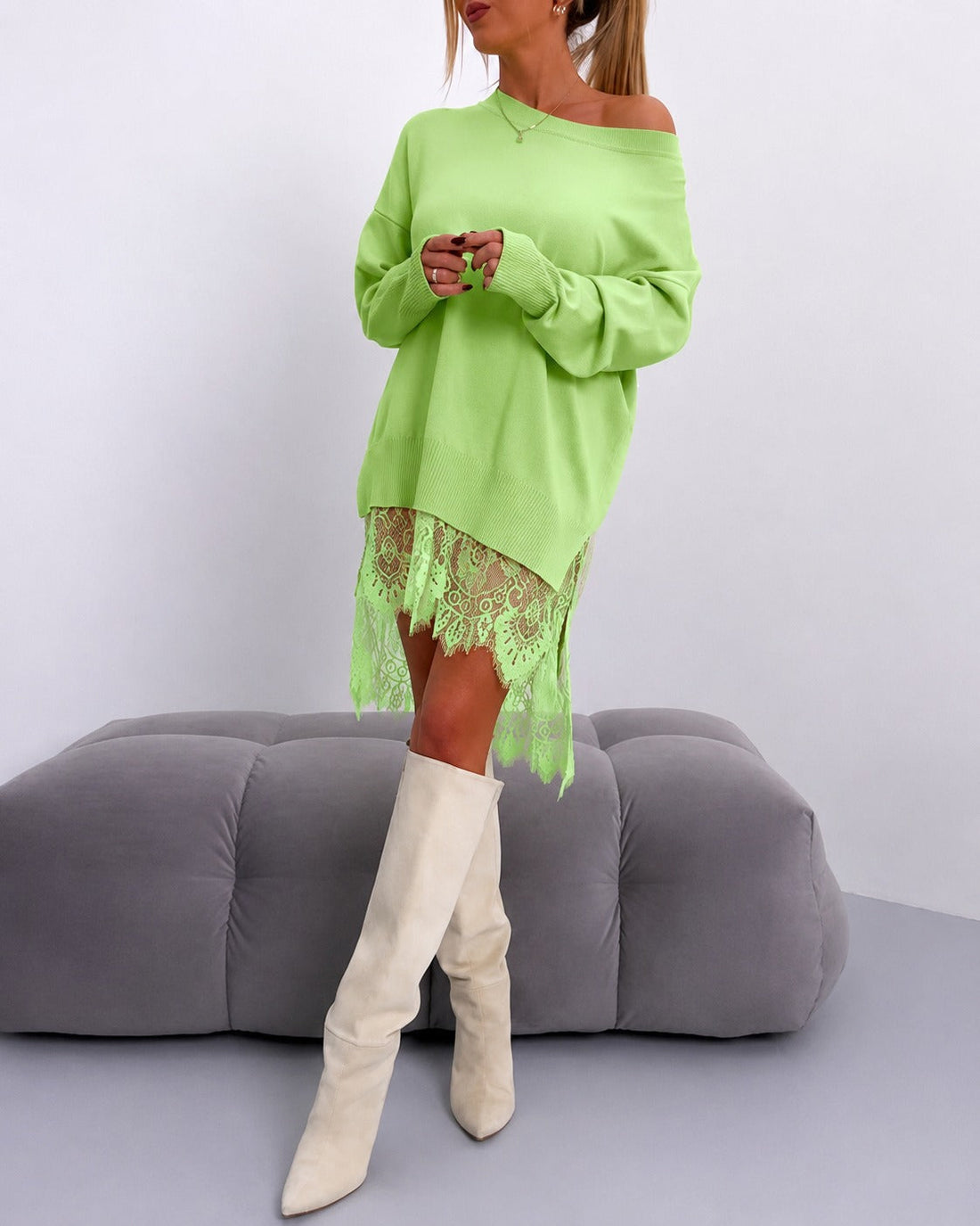 Eleanor - Vestido Elegante Ombro a Ombro