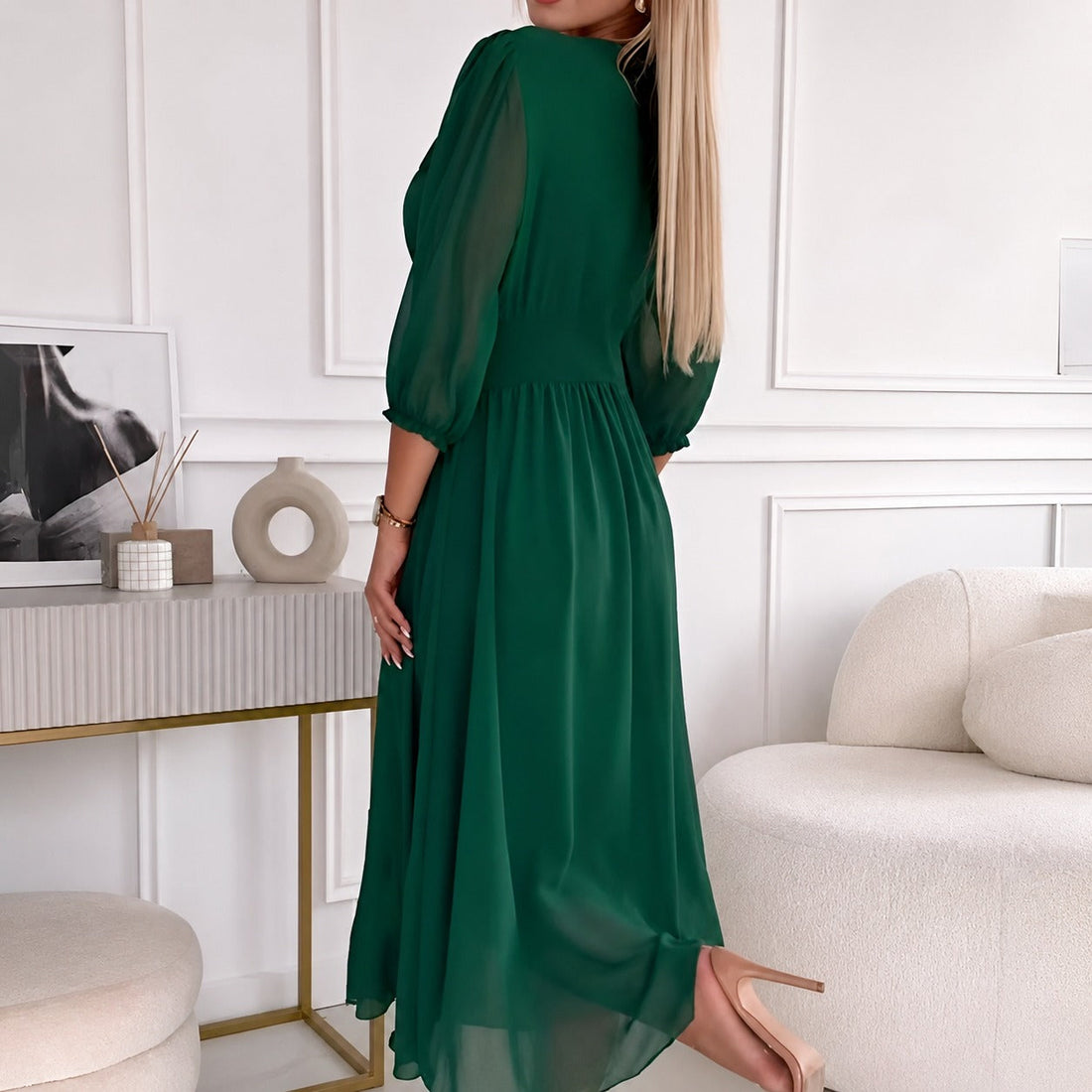 Greta - Vestido Elegante e Confortável