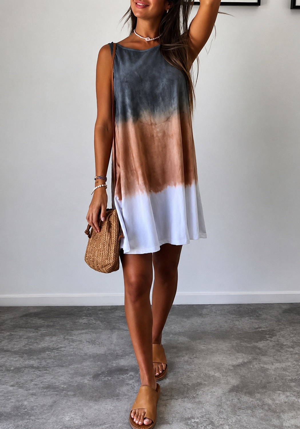 Elinor - Vestido Solto Sem Mangas