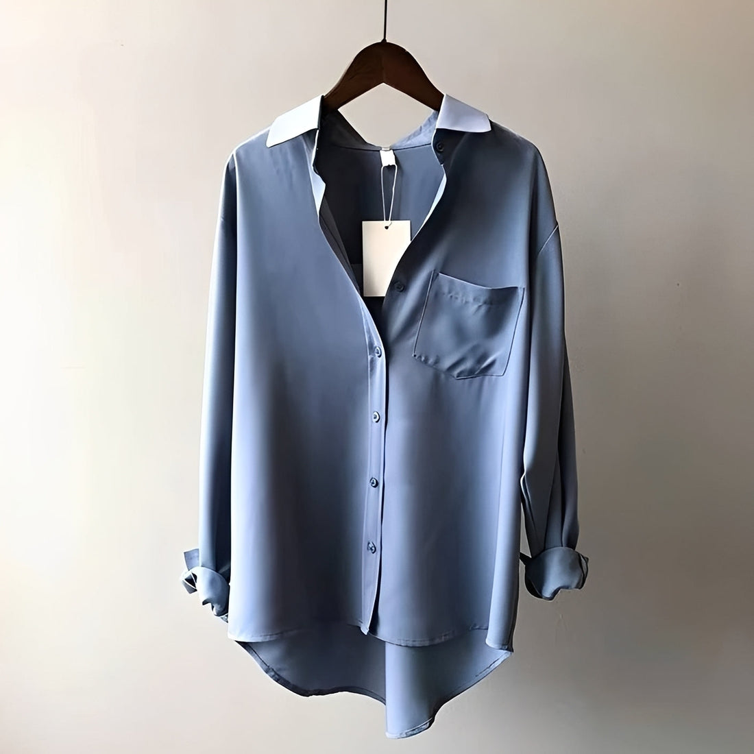 Hajra - Blusa Formal com Lapela